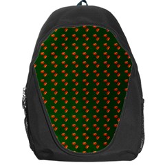 Kawaii Pumpkin Patt Green Backpack Bag