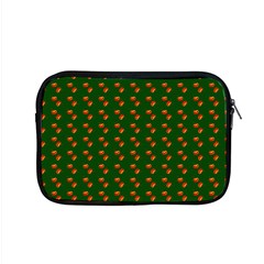 Kawaii Pumpkin Patt Green Apple Macbook Pro 15  Zipper Case by violetheavensky