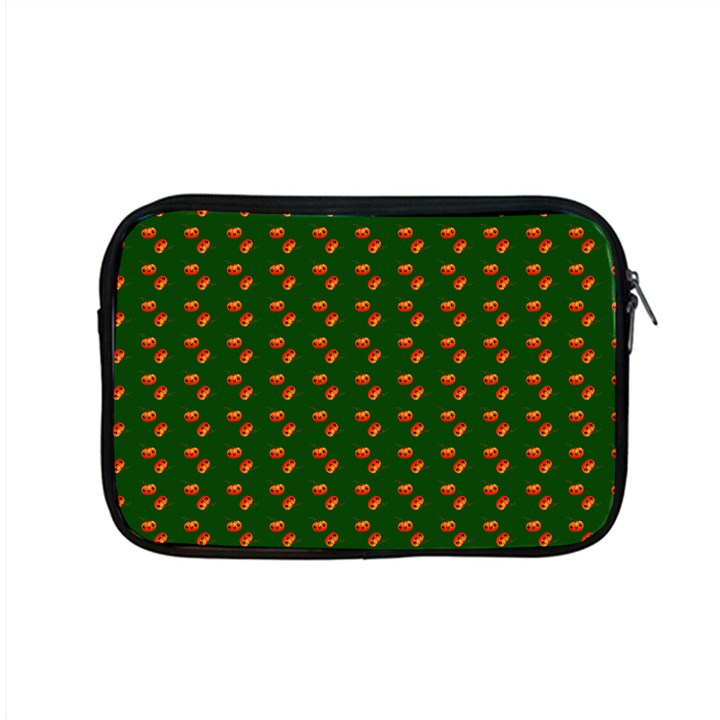 Kawaii Pumpkin Patt Green Apple MacBook Pro 15  Zipper Case