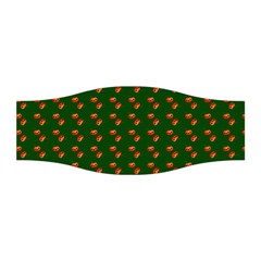 Kawaii Pumpkin Patt Green Stretchable Headband