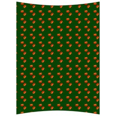 Kawaii Pumpkin Patt Green Back Support Cushion by violetheavensky