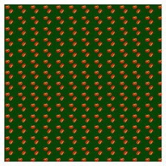 Kawaii Pumpkin Patt Green Lightweight Scarf 