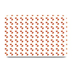 Kawaii Pumpkin Patt White Plate Mats by violetheavensky