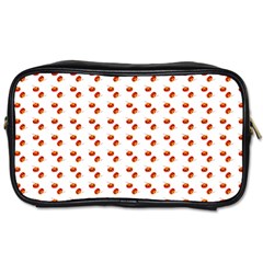 Kawaii Pumpkin Patt White Toiletries Bag (one Side) by violetheavensky