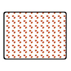 Kawaii Pumpkin Patt White Fleece Blanket (small) by violetheavensky