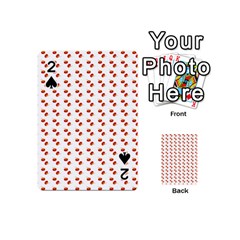 Kawaii Pumpkin Patt White Playing Cards 54 Designs (mini) by violetheavensky