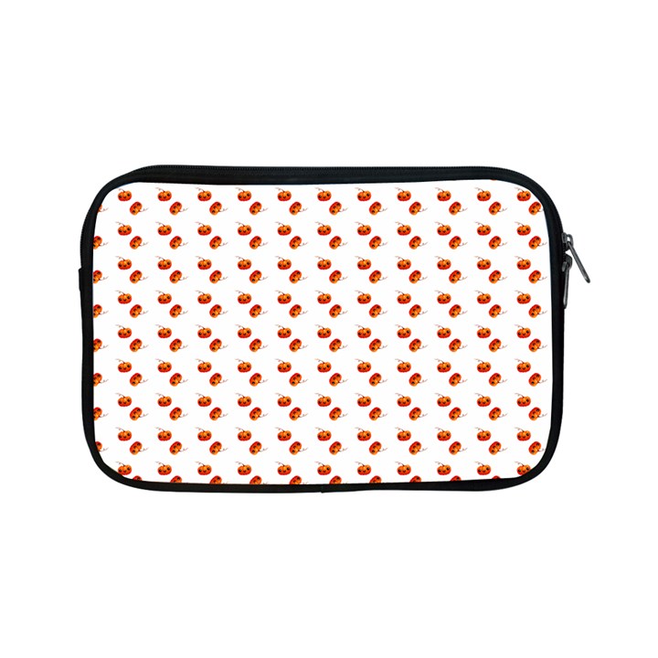 Kawaii Pumpkin Patt White Apple iPad Mini Zipper Cases