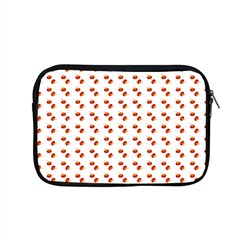 Kawaii Pumpkin Patt White Apple Macbook Pro 15  Zipper Case by violetheavensky