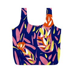 Happy Kiwi Blue Full Print Recycle Bag (m) by HappyKiwi