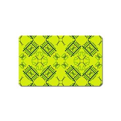 Abstract Pattern Geometric Backgrounds   Magnet (name Card) by Eskimos