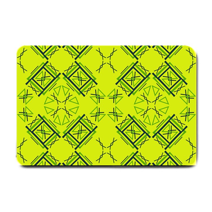 Abstract pattern geometric backgrounds   Small Doormat 