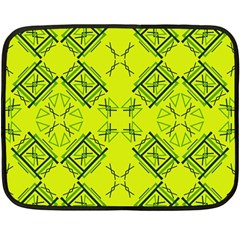 Abstract Pattern Geometric Backgrounds   Double Sided Fleece Blanket (mini)  by Eskimos