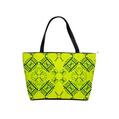 Abstract Pattern Geometric Backgrounds   Classic Shoulder Handbag by Eskimos