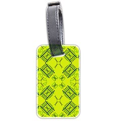 Abstract Pattern Geometric Backgrounds   Luggage Tag (two Sides) by Eskimos