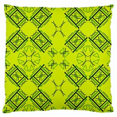 Abstract Pattern Geometric Backgrounds   Large Cushion Case (two Sides) by Eskimos