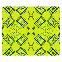 Abstract Pattern Geometric Backgrounds   Double Sided Flano Blanket (small)  by Eskimos