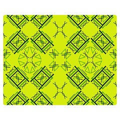 Abstract Pattern Geometric Backgrounds   Double Sided Flano Blanket (medium)  by Eskimos