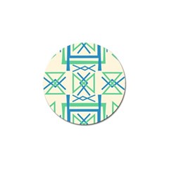 Abstract Pattern Geometric Backgrounds   Golf Ball Marker by Eskimos