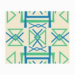 Abstract Pattern Geometric Backgrounds   Small Glasses Cloth by Eskimos