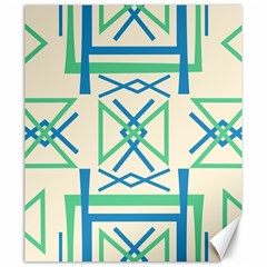 Abstract Pattern Geometric Backgrounds   Canvas 20  X 24  by Eskimos