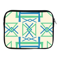 Abstract Pattern Geometric Backgrounds   Apple Ipad 2/3/4 Zipper Cases by Eskimos