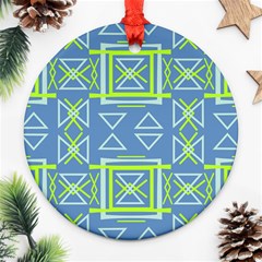 Abstract pattern geometric backgrounds   Ornament (Round)