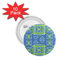 Abstract pattern geometric backgrounds   1.75  Buttons (10 pack)