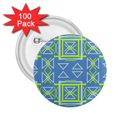 Abstract pattern geometric backgrounds   2.25  Buttons (100 pack) 