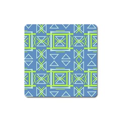 Abstract pattern geometric backgrounds   Square Magnet