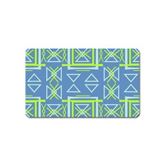 Abstract pattern geometric backgrounds   Magnet (Name Card)