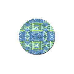 Abstract pattern geometric backgrounds   Golf Ball Marker