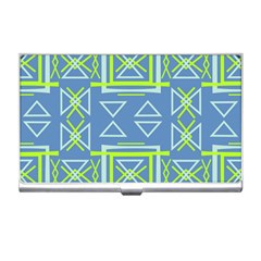 Abstract pattern geometric backgrounds   Business Card Holder