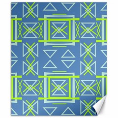 Abstract pattern geometric backgrounds   Canvas 8  x 10 