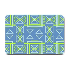 Abstract pattern geometric backgrounds   Small Doormat 