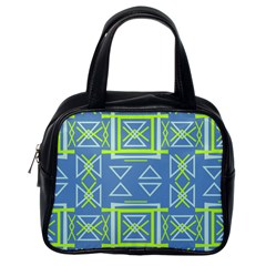 Abstract pattern geometric backgrounds   Classic Handbag (One Side)