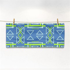 Abstract pattern geometric backgrounds   Hand Towel