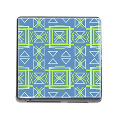 Abstract pattern geometric backgrounds   Memory Card Reader (Square 5 Slot)