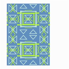 Abstract pattern geometric backgrounds   Small Garden Flag (Two Sides)