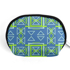 Abstract pattern geometric backgrounds   Accessory Pouch (Medium)