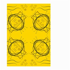 Abstract Pattern Geometric Backgrounds   Small Garden Flag (two Sides) by Eskimos