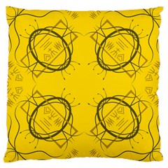 Abstract Pattern Geometric Backgrounds   Large Cushion Case (one Side) by Eskimos