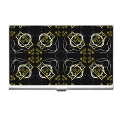 Abstract Pattern Geometric Backgrounds   Business Card Holder by Eskimos