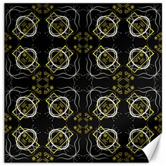 Abstract Pattern Geometric Backgrounds   Canvas 12  X 12  by Eskimos