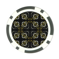 Abstract Pattern Geometric Backgrounds   Poker Chip Card Guard by Eskimos