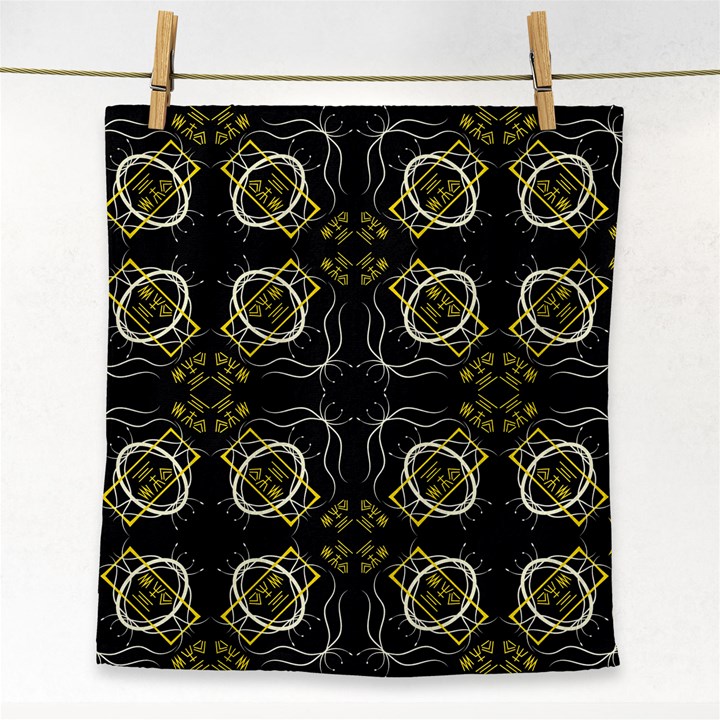 Abstract pattern geometric backgrounds   Face Towel