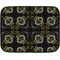 Abstract Pattern Geometric Backgrounds   Fleece Blanket (mini) by Eskimos