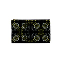 Abstract Pattern Geometric Backgrounds   Cosmetic Bag (small) by Eskimos