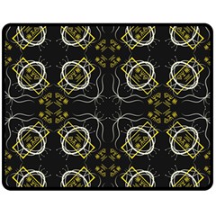 Abstract Pattern Geometric Backgrounds   Fleece Blanket (medium)  by Eskimos