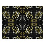 Abstract pattern geometric backgrounds   Double Sided Flano Blanket (Large)  Blanket Back