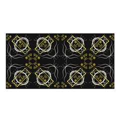 Abstract Pattern Geometric Backgrounds   Satin Shawl by Eskimos